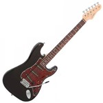 Ficha técnica e caractérísticas do produto Guitarra Giannini Strato 3 Singles G100 Preta e Vermelha
