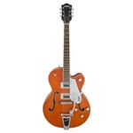 Ficha técnica e caractérísticas do produto Guitarra Gretsch 250 6011 512 - G5420t Electromatic Hollow Body Cutaway W/bigsby - Orange
