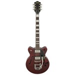 Ficha técnica e caractérísticas do produto Guitarra Gretsch 280 0400 517 - G2655t Streamliner Jr C.Block W/ Bigsby Hollow Body - Walnut Stain