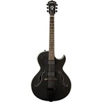 Ficha técnica e caractérísticas do produto Guitarra Hollowbody Black Matte com Case HB17CBK - Washburn