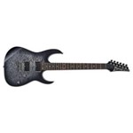 Ficha técnica e caractérísticas do produto Guitarra Ibanez Captadores Duplos Ponte Fixa Hardware Cosmo Black Rg 421Qm Tgb