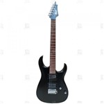 Ficha técnica e caractérísticas do produto Guitarra Ibanez Cort X100 Preta Fosca 2 Captadores Humbucker Powersound - Cort