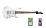 Ficha técnica e caractérísticas do produto Guitarra Ibanez GRX 50 WH com Pedais Ibanez TS-9 e CS-Mini