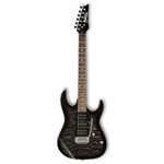 Ficha técnica e caractérísticas do produto Guitarra Ibanez GRX-70QA TKS - Transparent Black Sunburst