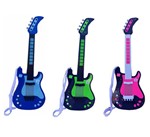 Ficha técnica e caractérísticas do produto Guitarra Infantil Grande Show + Microfone de Rosto - Toyng