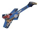 Ficha técnica e caractérísticas do produto Guitarra Infantil Hot Weels Radical Touch Azul Menino Botões - Forma Radical