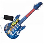 Ficha técnica e caractérísticas do produto Guitarra Infantil Hot Wheels 84224 Fun Divirta-se