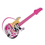 Ficha técnica e caractérísticas do produto Guitarra Infantil Luxo Barbie Pop Star