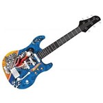 Ficha técnica e caractérísticas do produto Guitarra Infantil Luxo Hot Wheels Barão Toys - 72163