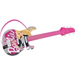 Ficha técnica e caractérísticas do produto Guitarra Infantil Luxo Pop Star Barbie MT505A Fun