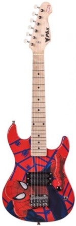 Ficha técnica e caractérísticas do produto Guitarra Infantil Marvel Spider Man Kids GMS-K1 - Phoenix