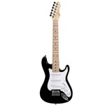 Ficha técnica e caractérísticas do produto Guitarra Infantil Michael Standard Junior Gm219n Bk - Black
