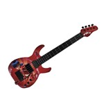 Ficha técnica e caractérísticas do produto Guitarra Infantil Miraculous Ladybug Vermelha 8107-9 Fun