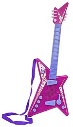 Ficha técnica e caractérísticas do produto Guitarra Infantil Musical Sons e Luzes - Bbr Toys