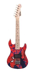 Ficha técnica e caractérísticas do produto Guitarra Infantil Phx Gms-k1 Marvel Spider Man Kids - Phoenix