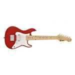 Guitarra Infantil Profissional Stratocaster Phoenix Junior Vermelha