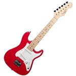 Ficha técnica e caractérísticas do produto Guitarra Infantil Stratocaster Vogga VCG120N 2 Captadores RD