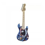 Ficha técnica e caractérísticas do produto Guitarra Infantil Stratocaster Phx Capitão America Gmc-k2