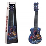 Ficha técnica e caractérísticas do produto Guitarra Infantil Transformers Violao Brinquedo Musical com Palheta para Crianças