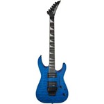 Guitarra Jackson Dinky Arch Top Js32q - Transparent Blue