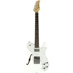 Ficha técnica e caractérísticas do produto Guitarra Jay Turser Tele JT-LTCUSTOM69 Thinline White
