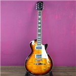 Ficha técnica e caractérísticas do produto Guitarra Les Paul Braço Colado SX EF3D Sunburst Verniz C/ Escudo Branco Vintage e 2 Humbucker - SX