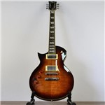 Ficha técnica e caractérísticas do produto Guitarra Les Paul Canhota Braço Colado LTD LEC256FMV Dark Brown Sunburst Captação Humbucker - ESP