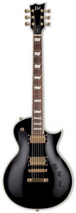 Ficha técnica e caractérísticas do produto Guitarra Les Paul Ltd Esp Ec-256 Blk Lec256blk