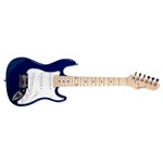 Guitarra Michael St Junior Gm219 Mb Ferragens Cromadas Azul Metálica