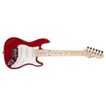 Ficha técnica e caractérísticas do produto Guitarra Michael St Junior Gm219 Mr Ferragens Cromadas Vermelha Metálica