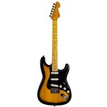 Ficha técnica e caractérísticas do produto Guitarra Michael Strato GM222N SK Sunburst Black