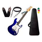 Ficha técnica e caractérísticas do produto Guitarra Mod Fender Tagima Memphis Mg32 Azul Capa Cabo