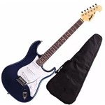 Ficha técnica e caractérísticas do produto Guitarra Mod Fender Tagima Memphis Mg32 Azul Metalico e Capa