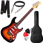 Guitarra Mod Fender Tagima Memphis Mg32 Sunburst