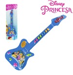 Ficha técnica e caractérísticas do produto Guitarra Musical Infantil Princesas a Pilha na Cartela - Etitoys