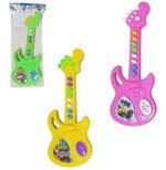 Ficha técnica e caractérísticas do produto Guitarra Musical Infantil Touch Music Colors a Pilha na Sola - Oem