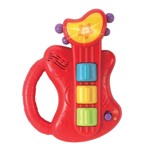 Ficha técnica e caractérísticas do produto Guitarra Musical para Bebê Yes Toys 0641-NL com Som e Luzes Vermelho - Winfun