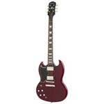 Ficha técnica e caractérísticas do produto Guitarra para Canhoto Epiphone SG G-400 Pro LH Cherry - Vinho