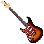 Ficha técnica e caractérísticas do produto Guitarra para Canhoto Memphis Strato Sunburst MG 32 Tagima