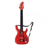 Ficha técnica e caractérísticas do produto Guitarra Rock Party Vermelha - DM Toys