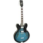 Ficha técnica e caractérísticas do produto Guitarra Semi Acustica Azul Gsh-350 Diamond Giannini