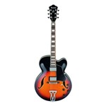 Ficha técnica e caractérísticas do produto Guitarra Semi Acústica Corpo em Maple Sunburst Af5bs Ibanez