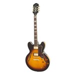 Ficha técnica e caractérísticas do produto Guitarra Semi Acústica Epiphone Sheraton II com Bag - Vintage Sunburst