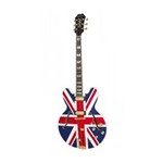 Ficha técnica e caractérísticas do produto Guitarra Semi Acustica Epiphone Sheraton Union Jack Ltd Ed - Alpine White