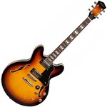 Ficha técnica e caractérísticas do produto Guitarra Semi Acústica Hg289 Sunburst Hofma e N V I o 24 H
