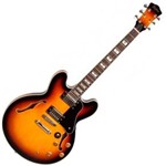 Ficha técnica e caractérísticas do produto Guitarra Semi Acustica Hofma Hg289 Sunburst