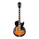 Ficha técnica e caractérísticas do produto Guitarra Semi Acústica Ibanez AG 75 Artcore - Brown Sunburst