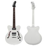 Ficha técnica e caractérísticas do produto Guitarra Semi-Acustica SEATTLE PW Branco Perola Com Case - Tagima