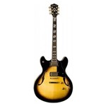 Guitarra Semi Acustica Tabacco Sunburst - Hb35ts - Washburn