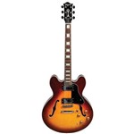 Ficha técnica e caractérísticas do produto Guitarra Semi-acústica Tagima Blues-3000 Honeyburst com Case